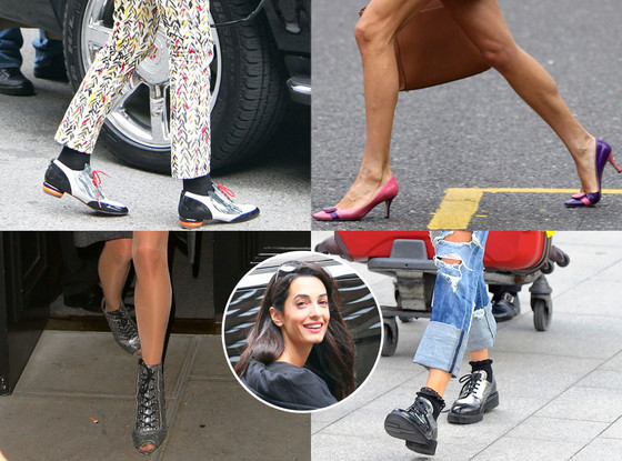 Amal Alamuddin, Shoes Amal Alamuddin, Shoes